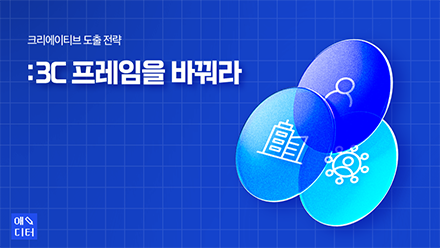 크리에이티브를 도출하는 전략 : 3C 프레임을 바꿔라